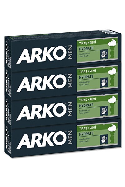 Arko Men Arko Traş Kremi 90 Ml Hydrate x4 Adet