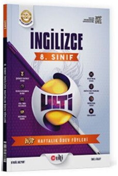 Bes Yayınları Ulti Yayınları 8. Sınıf LGS İngilizce Haftalık Ödev Föyleri
