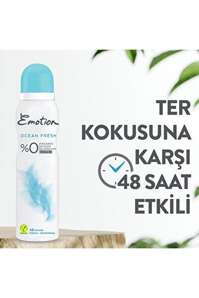 Emotion Kofre Kadın Deodorant 150 ml + Roll-On 50 ml Ocean Fresh