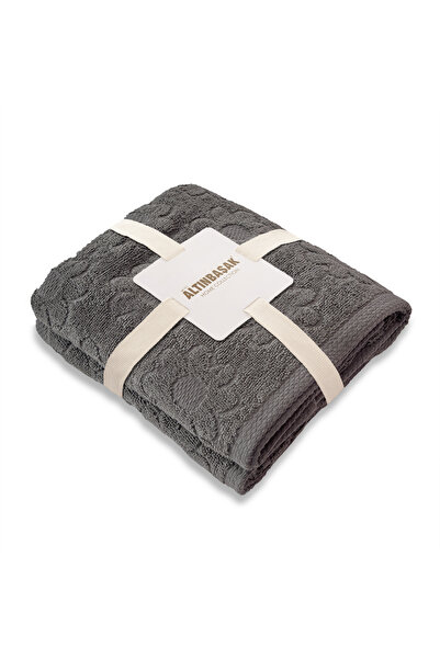 Altınbaşak Solana 100% бавовняний набір рушників для рук, 2 шт., 50 x 90, антрацит