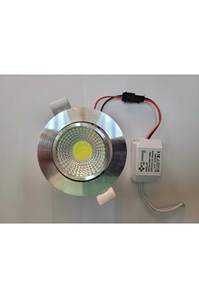 Genel Markalar Krom Kasa 5w Cob Led 6500k 10 Adet