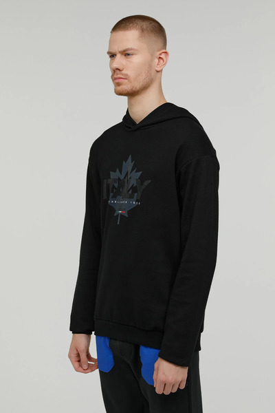 lumberjack Sweatshırt M-sd1047 Renato Erkek Siyah 100002609