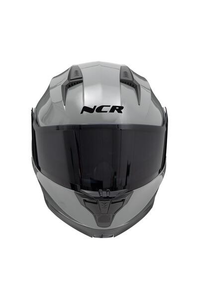 NCR ICON Çene Açılır Kask Siyah Vizörlü