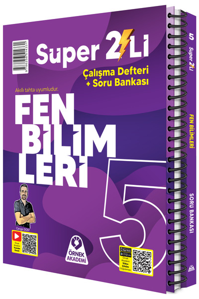 Örnek Akademi Yayınları 5. Sınıf Süper Ikili Fen Bilimleri Seti (2 Kitap)