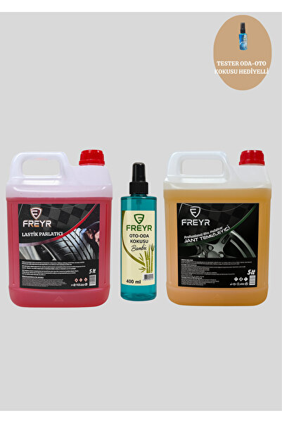 FREYR Jant Temizleyici Ve Parlatıcı 5Kg- Lastik Parlatıcı 5KG-400ML ARAÇ ODA ...