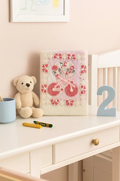 Evistro Çocuk Peluşlu Anı Defteri 80 Yaprak İthal Ürün Bisiklet