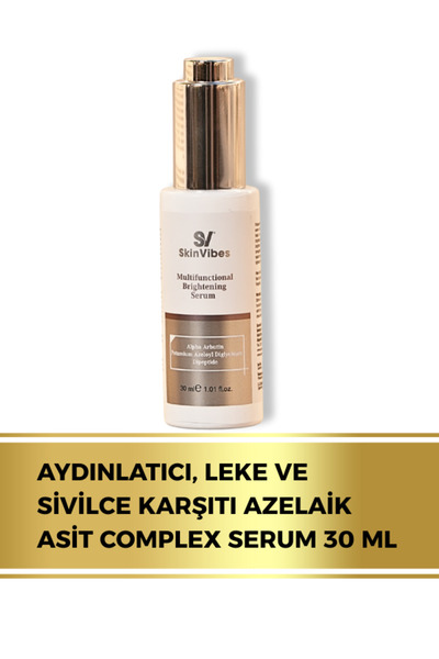 Skinvibes Aydınlatıcı, Azelaik Asit Complex Serum - Leke Ve Karşıtı Serum – 3...