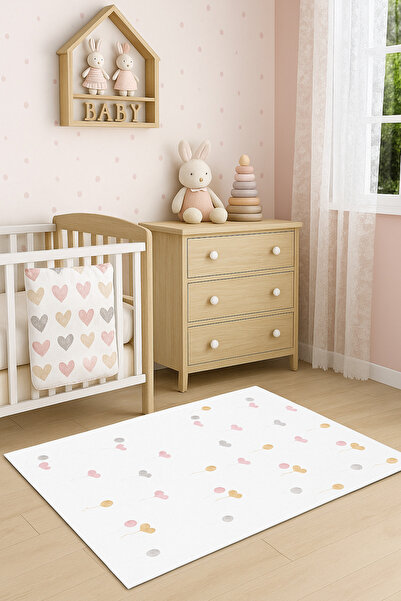 Bebişim Halı Uçan Balon Bi02 Çocuk Odası Halısı