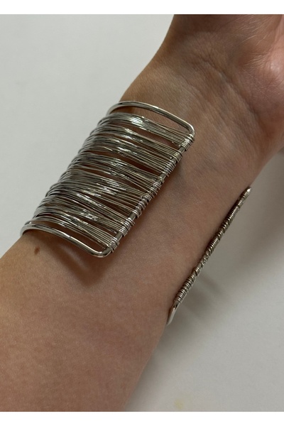 KİLİGİSTANBUL ÇOKLU GÖRÜNÜM TEL BİLEZİK