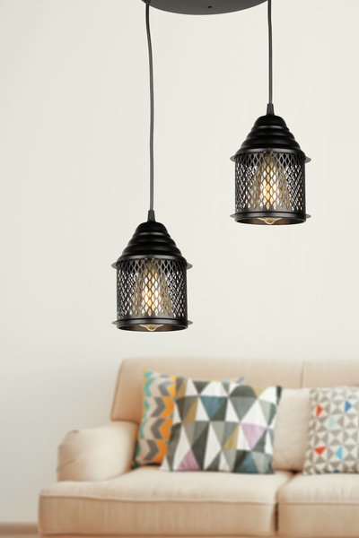 Begüsa Senta 2.Li Avize Siyah No:03