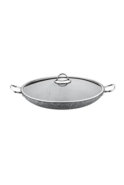Brioni Stone-Age 38 cm Scratch-Resistant Fireproof Non-Stick Chef Pot