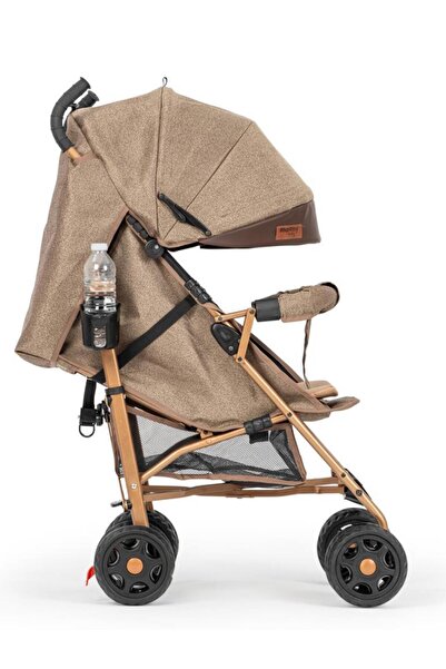 Moonybaby Moony Baby Suit Tam Yatar Hafif Baston Bebek Arabası - Baston Puset Kahverengi