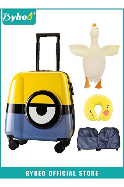 BYBEO 3PCS Kids Luggage Set,Children Travel Suitcase,Minions Rolling Luggages...