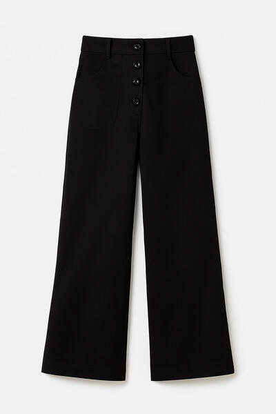Touché Privé Straight Fit Gabardine Pants