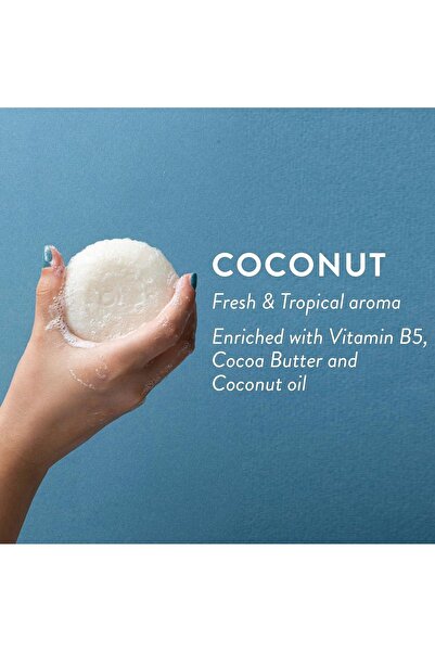 Lole's Shampoo Bar and Conditioner 2in1 with Coconut Oil for Nourish & Deep Moisture