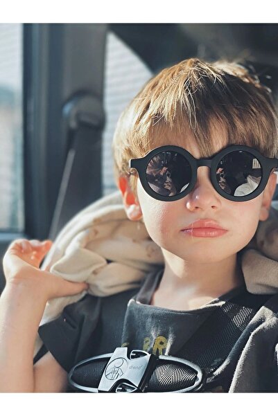 MACERATİ Nordic Unisex Round Frame 0-10 Years Old Children Uv400 Sunglasses