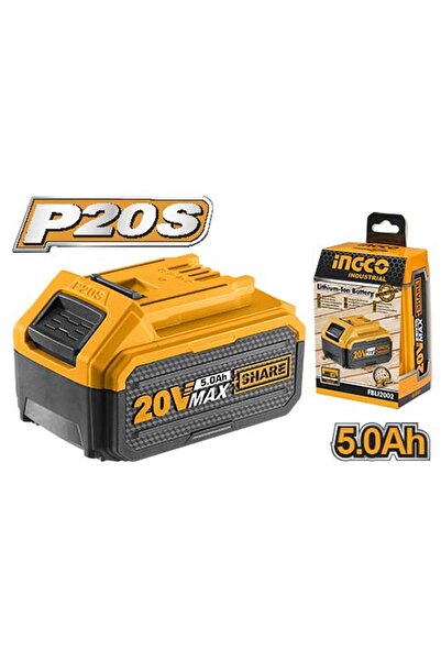 Ingco Li-ion Akü 20v 5.0ah Ing-fblı2003