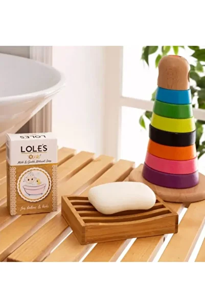 Lole's Gentle Skin Care Soap for Babies & Kids – Mild & Nourishing Formula, Pack of 2 x 100g
