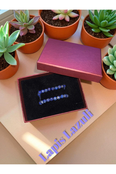 Şahi Workshop سوار من حجر اللازورد الطبيعي في علبة - للجنسين