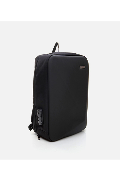 Hotiç Black Backpack for Men