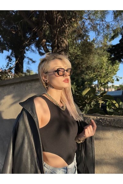 Eyesofia Leon Night Breeze Black Smoked Unisex Sunglasses