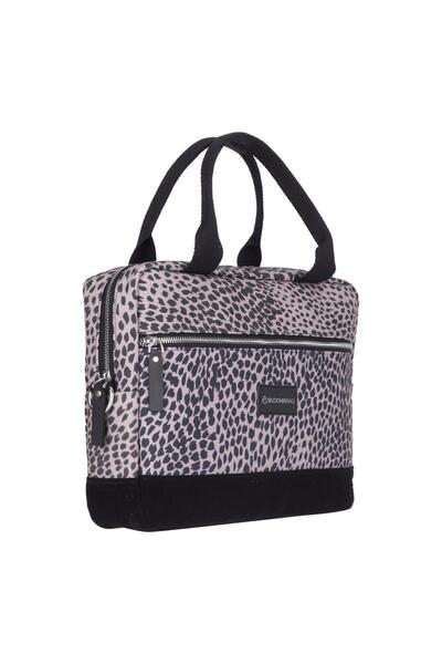 BloominBag Leopard Cita Noir 13-14 Inch Laptop / MacBook Bag