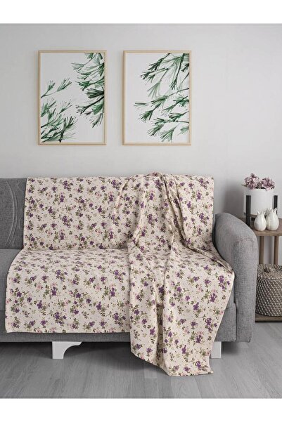 MODALİN Double Printed Pique Bedspread Daisy 200X230 cm