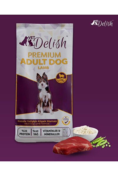 VETDelish Kuzulu Yetişkin Köpek Maması , 15 KG