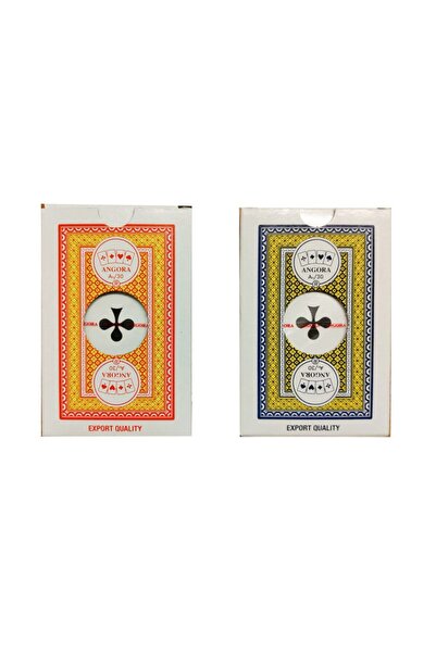 Angora Set of 2 Playing Cards (with Pocket Calendar Gift)