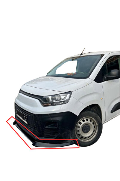 TÜRKSET RİFTER-COMBO-DOBLO-PROACE-BERLİNGO ÖN LİP ((PARLAK SİYAH))