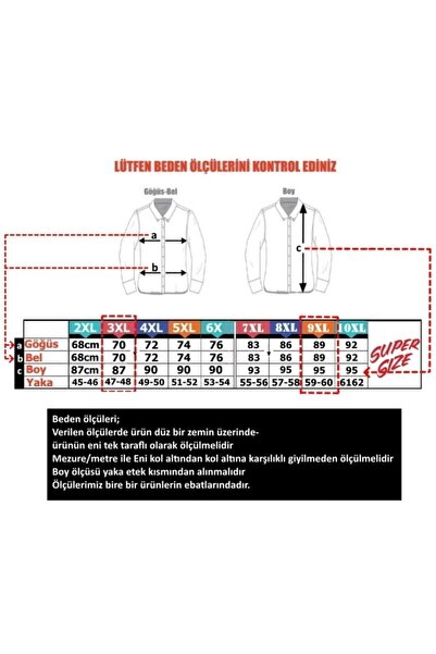 ATİLLA ÖZER BATTAL LARGE SIZE ONE POCKET LONG SLEEVE IRON HOLDABLE FABRIC