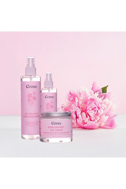 Awe Cemre Moisturizing Rose Cream (Organic Rose Water & Shea Butter)