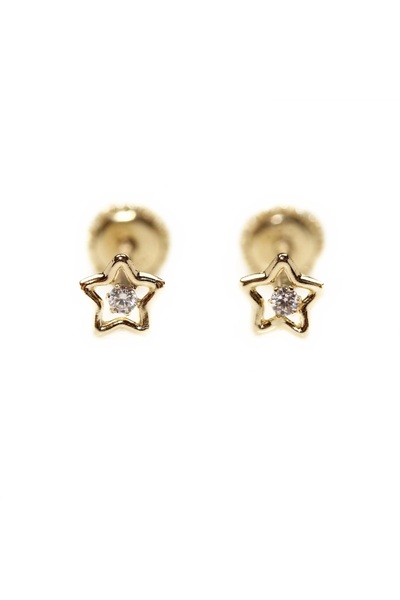 Diva Gold Gold Earrings