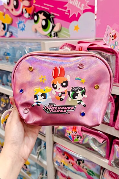 Miniso Powerpuff Girls Lisanslı Kozmetik Çantası