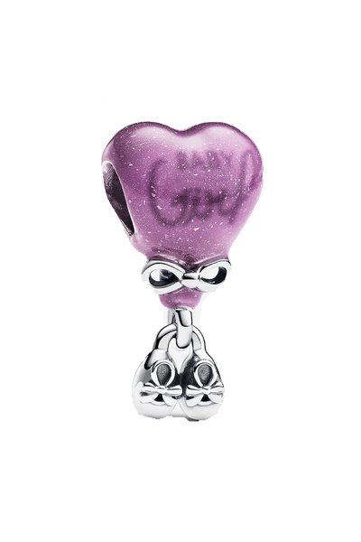 Fubena Kız Bebek Gümüş Charm