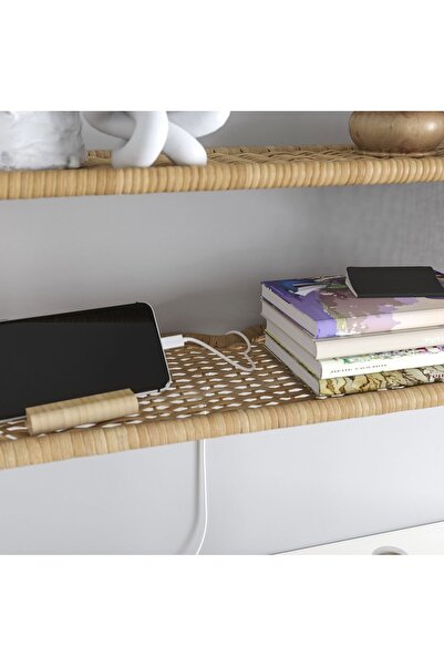 IKEA Duvar rafı, rattan, 60x20 cm