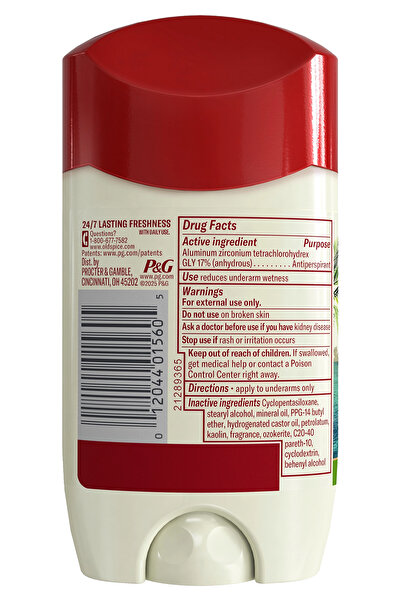 Old Spice Fiji Palm Tree + Coconut Antiperspirant Stick Deodorant 73GR