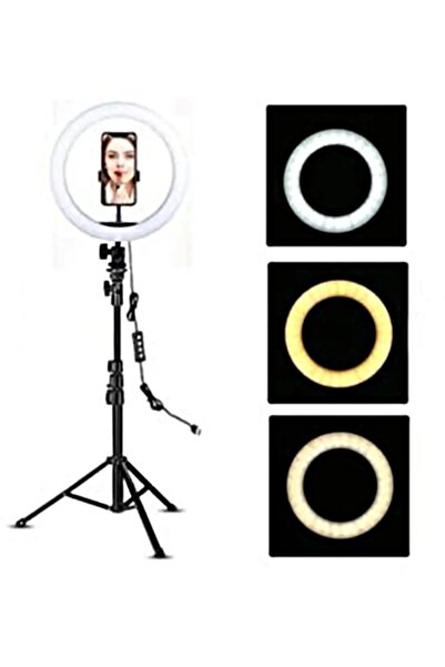 gaman 2.1Mt Canlı Yayın Makyaj YouTube Tiktok Fotoğrafçılık İçin Telefon Tutu...