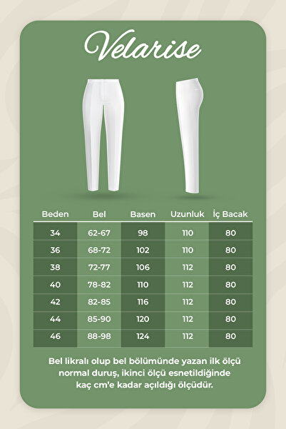 Velarise Siyah Oversize Palazzo Kadın Pantolon Kesim