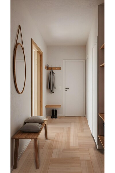 DECOMALL K-21 Kendinden Yapışkanlı FOLYO KARO Suya Dayanıklı Mutfak Banyo Zemin Kaplama 30x30 Cm(4 ADET)