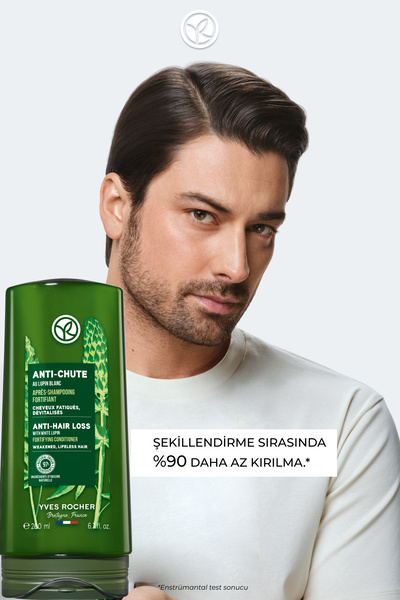 Yves Rocher Güçlendirici Prebiyotik Saç Kremi - Saç Dökülmesine Karşı / Anti-Chute - Vegan -200ml