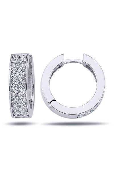 Lova Pırlantalı Halka Küpe - 3030044