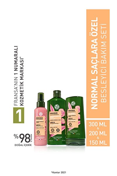 Yves Rocher Normal Saçlara Özel Besleyici Bakım Seti-9916632