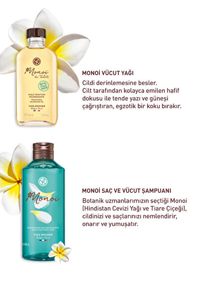 Yves Rocher Monoi Işıltı Vücut ve Saç Seti