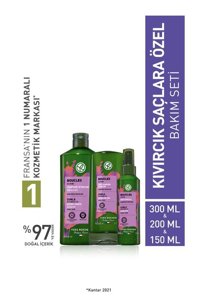 Yves Rocher Kıvırcık Saçlara Özel Bakım Seti-9916630