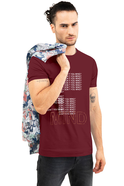 COLOR HUNT 100% Cotton Mens Crew Neck T- Shirt with Treding Prints