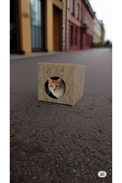 Genel Markalar Yağmura Ve Soğuğa Dayanıklı Osb Kedi Evi Su Geçirmez