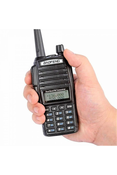 BAOFENG Uv82 Uv-82 Uv 82 Dual Band Arama Kurtarma Ofroad Güvenlik Telsizi KULAKLIKLI