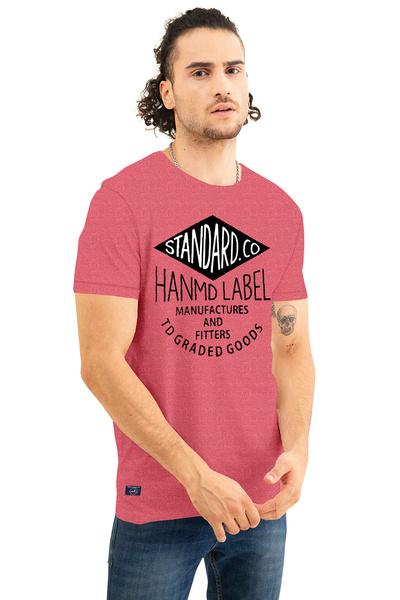 COLOR HUNT 100% Cotton Mens Crew Neck T- Shirt with Treding Prints