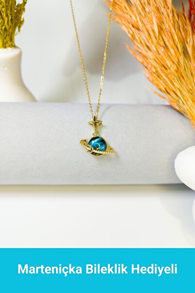 SeyCey.co نجمة زحل قلادة الكوكب الفضي |   فولاذ 316 لتر - غير قابل للتشويه | ...